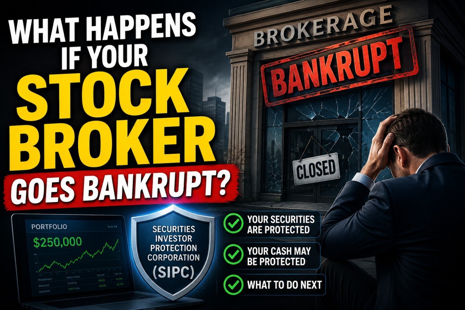 What Happens If Your Stock Broker Goes Bankrupt?